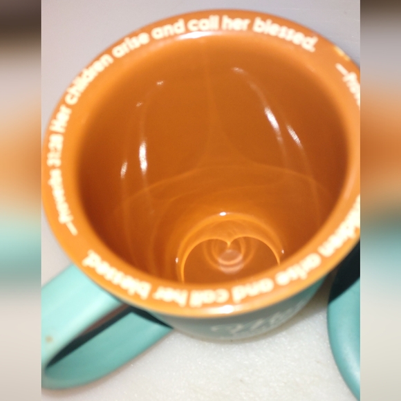 Her Children Arise And Call Her Blessed' Tea mug +bagHolder Lid 12oz Great Gift - Picture 3 of 9